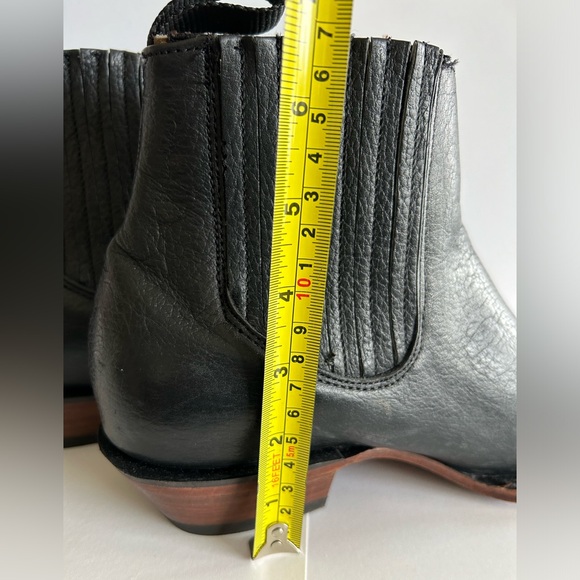 {Sz10} JB Dillon Ankle Boots Heeled Slip On Leather Women’s - Picture 9 of 13